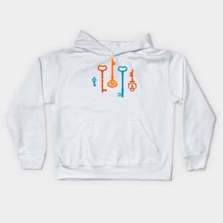 Pumpkin Keys Kids Hoodie